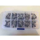 200pcs 10 Values BC327-BC558 TO-92 Transistor Assortment Kit PNP DIY NPN H9 L0A0