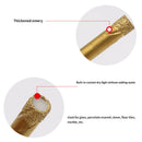 4Pcs/Set Dry Diamond Drill Bits For Porcelain Granite Tile Glass Ceramics M
