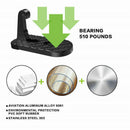 Folding Car Door Latch Hooks Step Mini Foot Pedal Ladder for Jeep SUV Truck W6C9