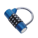 4 Digits Password Lock Wide Shackle Combination Padlock Gym Cabinet Coded L