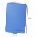Pu Leather ID Card Holder with 1 ID Window Identity Vertical Style for Work F8I9