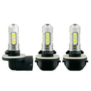 3Pieces Car Rear Fog Light Car Headlights Lamp Tail Box Light 33.5x26x50.5mm