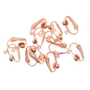12x Clip-on Converted Earring Loop Jewelry Findings Clip On