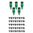 20x Watering Sprinkler+5 Tubing Adapter Cooling System Water Tubing Adapter