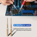 2pcs 20A Thin Tip Needle Multimeter Multi Meter Tester Lead Probe Cable Kit