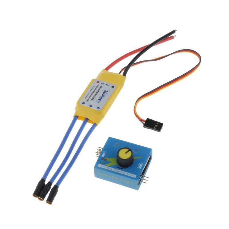 DC12V 30A Brushless ESC Pulse Width Modulator PWM DC Motor  Controller