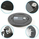Gas Tank Door Locking Fuel Filler Door Cover for JK Jeep Wrangler 2007-2018
