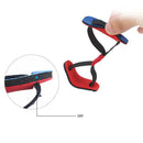 1pc Blue Cloth Hallux Valgus Corrector Elastic Toe Extroversion Fixing Tape