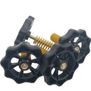 4Pcs Hand Twist Leveling Nut+4Pcs Hot Bed Light Load Compression Mould Die