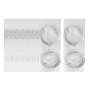Aluminium Lids For  Reusable Capsules - Foil Seals: Fill Your Own 50pk