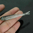10Pcs Soft Silicone Lifelike Saltwater Sea Fishing Lure Bait Crank Artifici Z4E2
