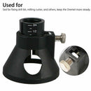 11Pcs Rotary Multi Drill Bits Horn Cover Cutting Guide HSS Router Set Attachment