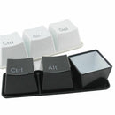 3Pcs/Set Novelty Creative Simple Keyboard Ctrl Alt Del Type Tea Coffee Mug CB7N2