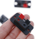 5Pcs 2 Positions push in spring load audio speaker terminals panel connec HgTEU