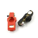 1 Pair Brass Positive Nagative Car Battery Terminal Clamp Clips Connector JRBX