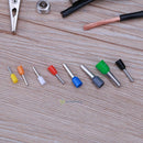 800Pcs Copper Wire Insulated Cord Pin End Ferrules Terminal Bootlace Connector