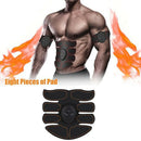 Unisex Wireless Abs Stimulator Abdominal Fitness Equipment Office Exercise