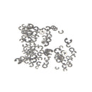 90PCS of 9 Sizes Chronograph Watch Pusher Button C-clip E Clip Circlip Ring