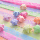 Origami Luminous Lucky Wish Star Paper Strips Glows in the dark Craft Gift MO