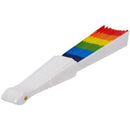Rainbow Fans-Pack Of 6-Rainbow Party Supplies For Rainbow-Themed Parties An