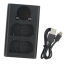 Dual Channel LCD Display Battery Charger Suitable for Nikon D7200 D7000 D750