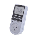 Electric Pug in Protable Timer Digital LED Display Reminder Kitchen Tool US