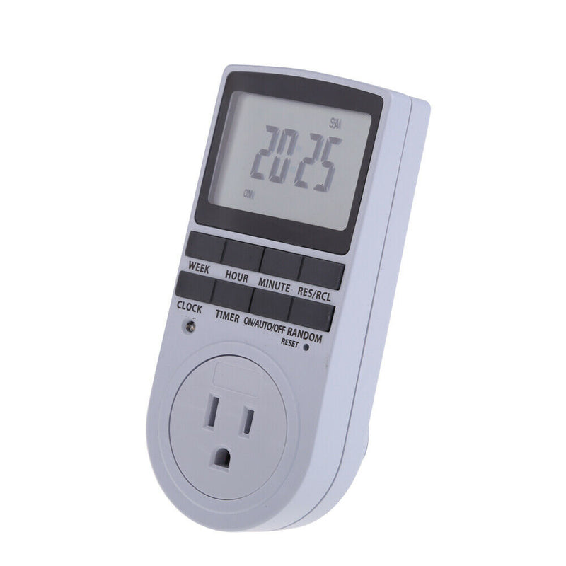 Electric Pug in Protable Timer Digital LED Display Reminder Kitchen Tool US