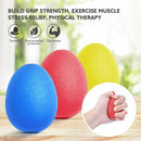 3 x Strength Injury Rehab & Stress Relief Gripper Silicone Grip Squeeze Ball #