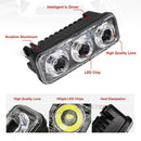 2X 3 LED Super White High Power Car DRL Daytime Running Light Fog Lamp Universal