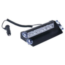8 LED Blue Emergency Police Car Truck Dashboard Warning Flash Strobe L Gw