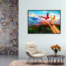 Diamond Painting Flying Butterfly Full Round Wall Picture 40x30cm (m581)