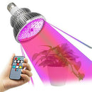 E27 Timing P30 Remote Control Plant Fill Light 50W 64LED High Power Red Lig