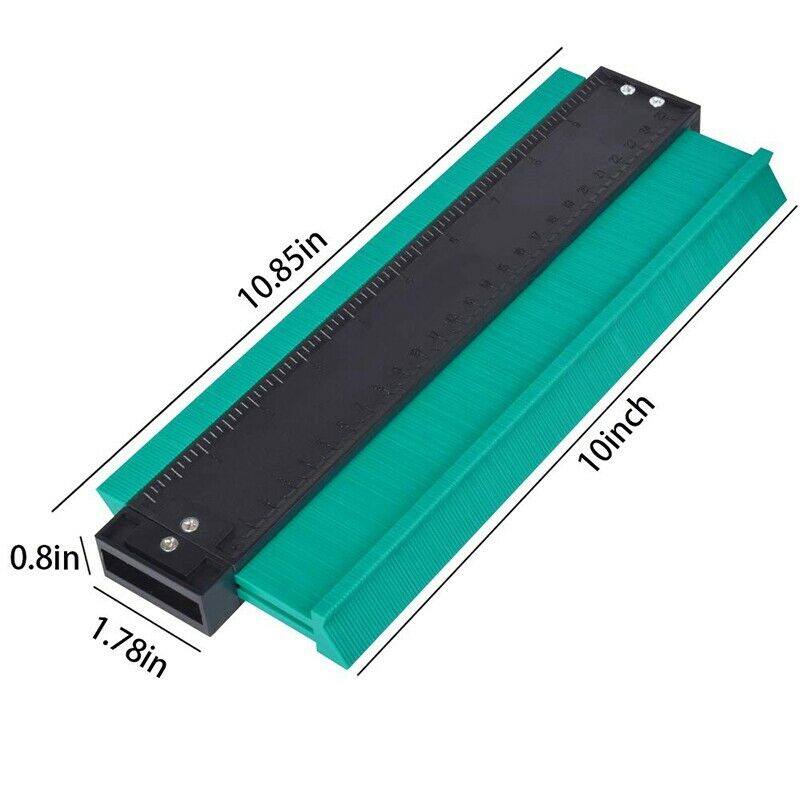 Gauge,10-Inch Contour Gauge Duplicator Precisely Copy Irregular Shapes for  A2C1