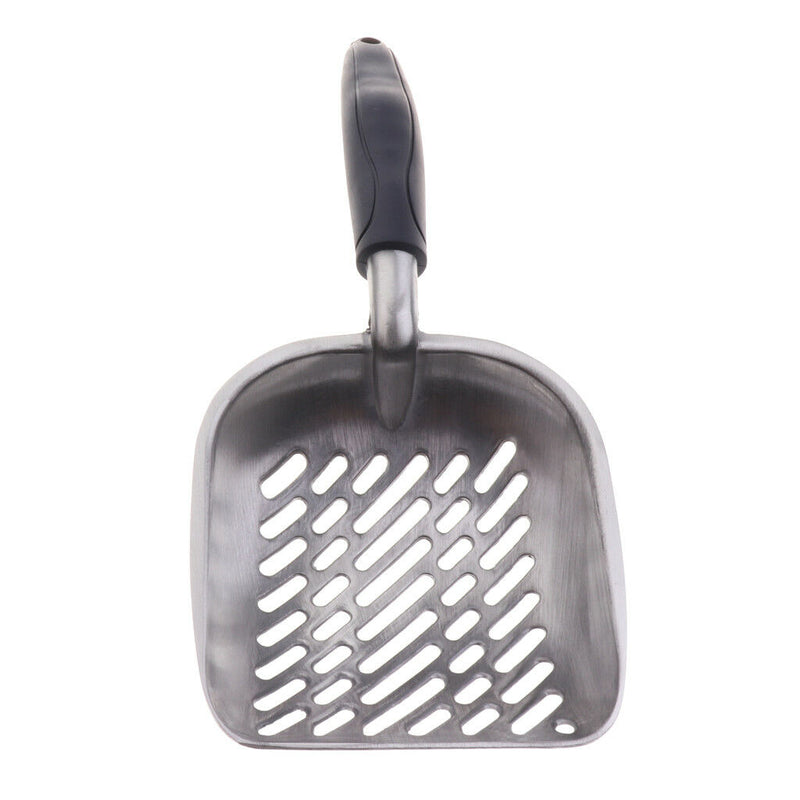Cat Litter Scoop Large Sifter with Deep Shovel Durable Aluminum Scoop