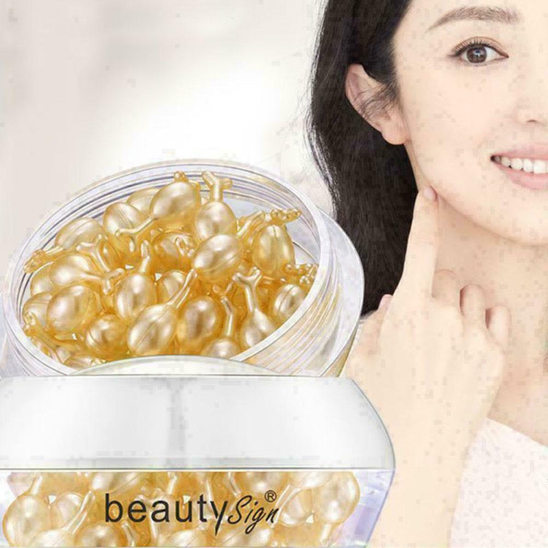 37Pcs Face Serum Capsules Reducing Fine Lines Skin Brightening Li C6Y1 Hydr D3J6