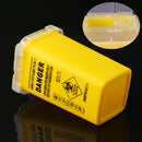 1L Tattoo Medical Plastic Sharps Containers Biohazard Needles DisposalWaste Box