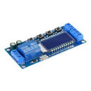 5V Trigger Time Delay Relay Module 0.01-9999s Timing Circuit Switch LCD Board cx