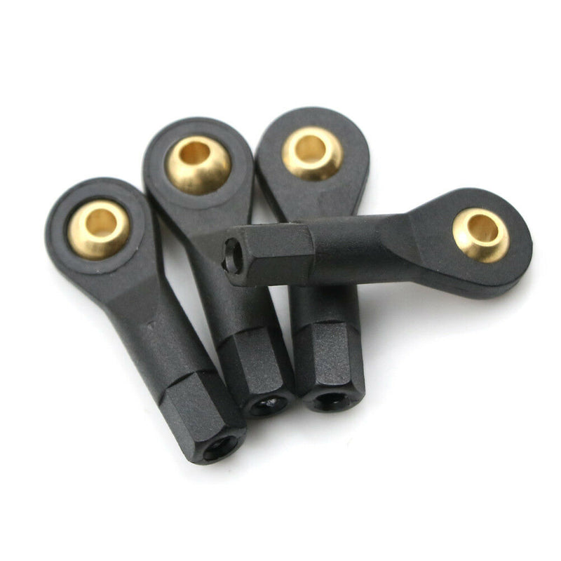 4PCS M3 Rod End Wear Resisting Ball Joint Metal Head Holder Tie Rod End 3C