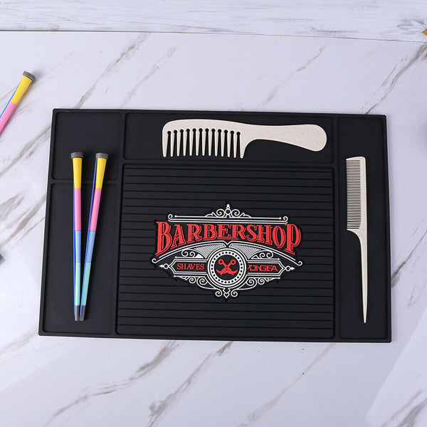 Salon Silicone Non-Slip Pad Cushion Barber Hairdresser Tools Antiskid Mat