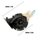 Universal Snail Horn Waterproof Motorcycle Snail Horn 110dB 500HZ Loud Snail