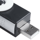 USB ionic Oxygen Bar Freshener Air Purifier ionizer For Laptop Black+White