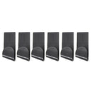 6pcs ABS Pot Lid Plate Storage Rack No Punching Spoon Holder Kitchen Supply