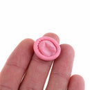 300pcs/lot Durable Pink Latex Finger Cots Safety Gloves Antislip Finger Cots OZ