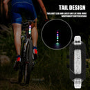 15LM LED MTB Bike Taillight USB Rechargeable Bicycle Rear Warning Lamp