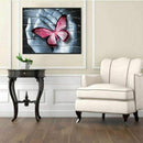 Butterfly on Hands Modern 5D Diamond DIY Painting Home Decor Cross Stitch C R6Y2