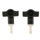 2Pcs Car Windscreen Wiper Water Washer Fluid Nozzle for  Maxima 2009-2015