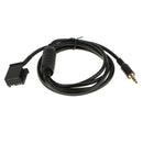 Black 12Pin to 3.5MM Male AUX Audio Adapter Cable 150CM For BMW E85 E83 E86 Mini