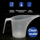 Tip Mouth Plastic Measuring Cup Graduated Surface Cooking Kitchen Tool Bake G9N9