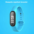 Q2 Ultrasonic Mosquito Repellent Watch Anti Pest Bug Drive Bracelet (Blue) A