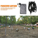 Outdoor Awning Tent Hanging Rope 5m 7 Strand Cores Paracord Clothesline Set